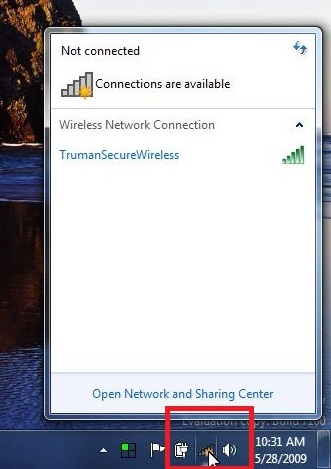 not connected connections are available windows 10
