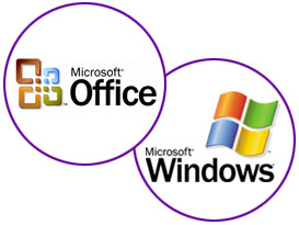 Microsoft Office & Windows Logo