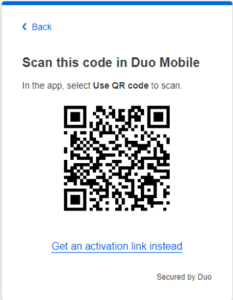 scan QR code screenshot